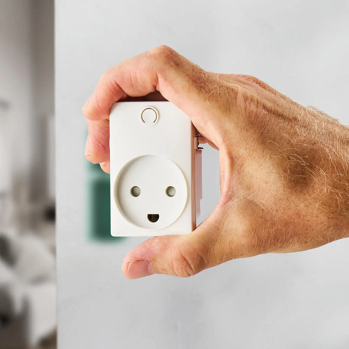 FESH SWITCH Curveline Stikudtag SMART 1,5 m/j - Hvid