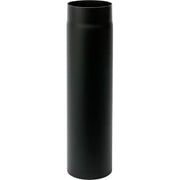 130 mm Metalbestos Sorte røgrør længde 500 mm x 2 mm