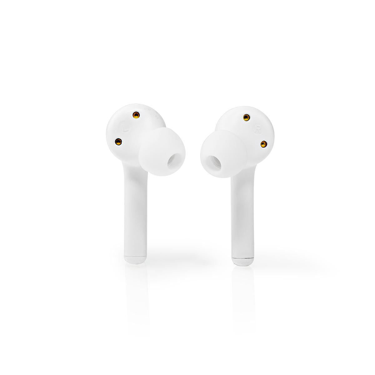 Bluetooth® in-ear headset - 6 timer, voice/touch, Hvid