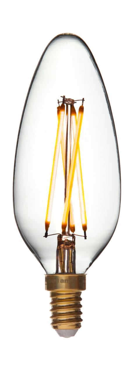 DANLAMP LED Kirkekerte 5,5W 922 370lm E14 dim