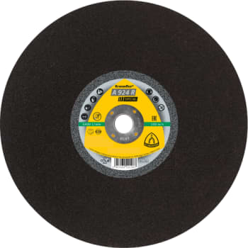 Klingspor skæreskive A924R, stål, 356x4x25,4 mm, for håndholdt