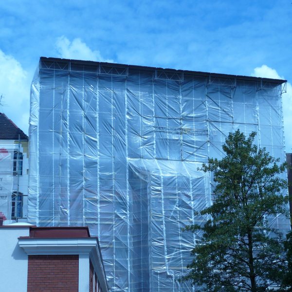 Stilladspresenning - 3,2x40m, 200g/m²