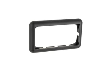 DESIGN+C Ramme 2M vandret Antracit