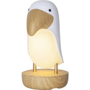 Star Trading tukanfugl LED børnelampe USB, hvid