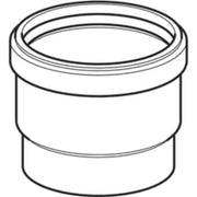 Geberit PE stikmuffe med læbetætning: d=90mm