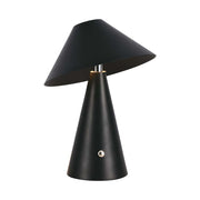 V-Tac Sort Opladelig 3i1 Bordlampe - IP20, Touch Dæmpbar - 3W, 200lm