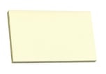 Notes Q-line Stick'N gul 76x127mm 12stk/pak