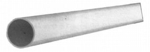Stålrør 1 1/2" 40mm varmgalvaniseret L=4m (Sælges kun i hele længder)