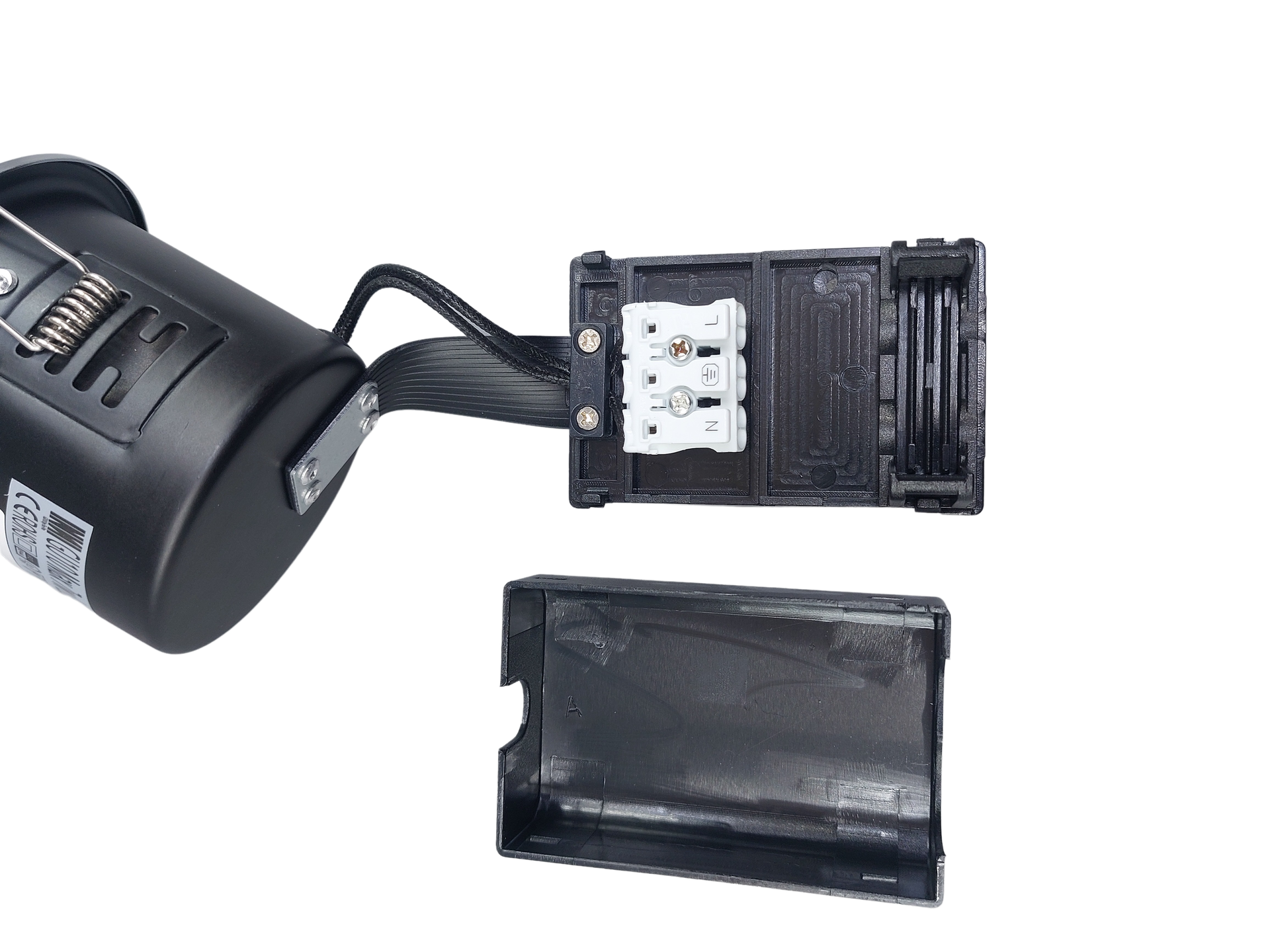 Pro indbygningsspot m. dæmpbar 4,5W Osram LED pære - Super farvegengivelse - Børstet