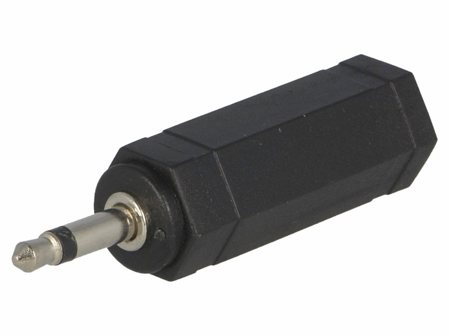 3,5mm mono JACK han til 6,35mm mono JACK hun