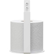 Nichba ekstra toiletrulleholder hvid pulverlakeret