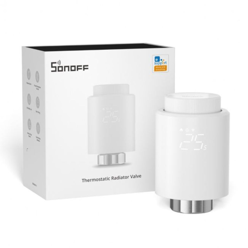 SONOFF Trådløs Radiotermostat ZigBee LCD Hvid