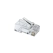 Modular Plug Kat. 5e UTP Pass-Through Min/Max- leder isolation dia. Ø0,96/1,02 mm