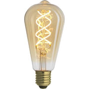 Uni-flex navigation led gold E27 dimbar 5W 2000K