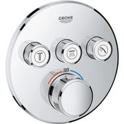 Grotherm Smartcontrol termostat - 3 ventiler til indbygning