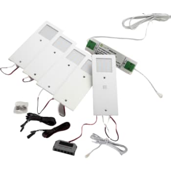 Spot Stella Kit Alu 5 pcs Singlehvid on-off-dim drive