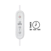 Timer til LEDlife Pro-Grow 2.0 - 1,5 m ledning, 230V, op til 120W, vælg mellem 8, 12 eller 16 timer