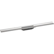 Hansgrohe RainDrain Flex afløbsrende 900mm kappesæt vægmont/kan afkortes, børstet rustfrit stål