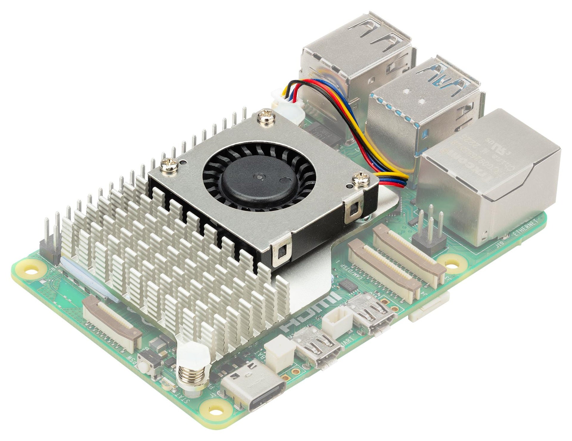 Aktiv køler til Raspberry Pi 5