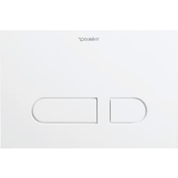 Duravit A1 mekanisk betjenignsplade til WC, hvid, kunststof