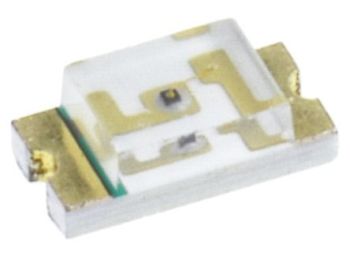 SMD LED - 1206 GUL 6,5mcd (10 stk.)