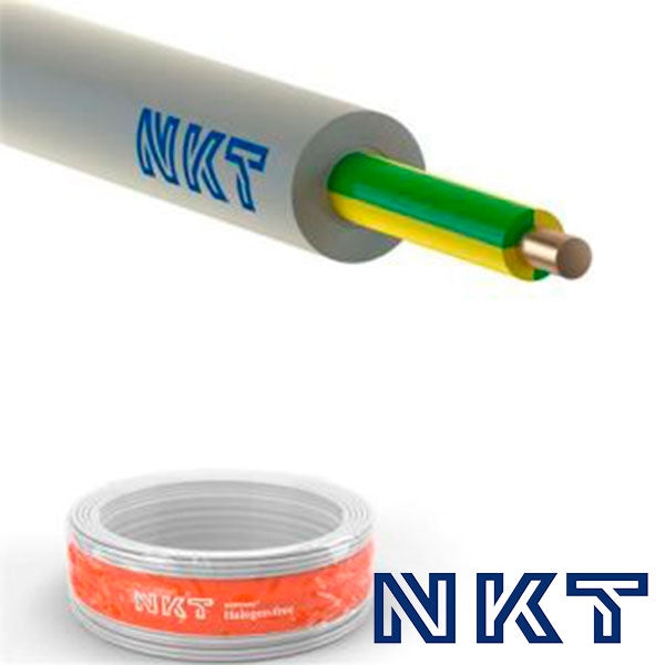 NKT installationskabel 1x2,5mm² NOIKLX - 100 meter