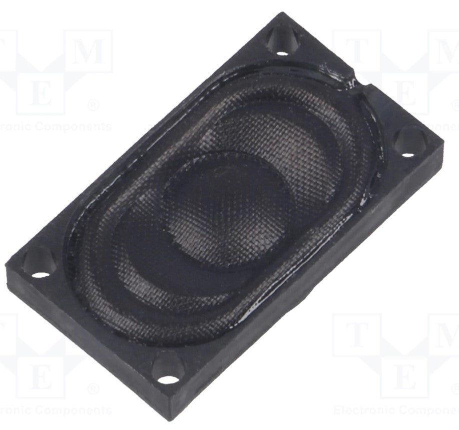 Miniature højttalerelement - 1W, 8ohm, 25x14x5,3mm (IP64)