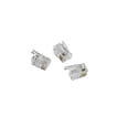 Modular Plug RJ10 UTP 4Pol/4Kont. Flad Kabel max. leder issolation dia. Ø1,02 mm