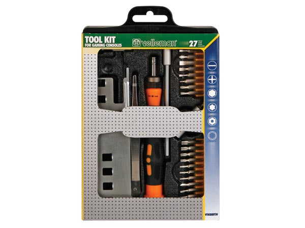 Spillekonsol værktøjsæt (27 dele)