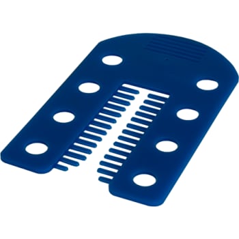 Fixbrik afstandsbrik, 75x45x1mm, blå, 300stk.