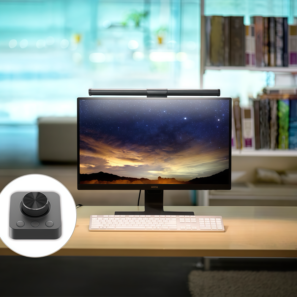 55cm Skærmlys CCT lampe - 5V USB, 7W, trådløs styring - Flimmerfri, RA97, 500lm