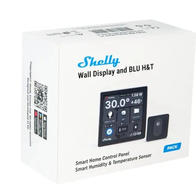 Shelly Wall Display Black + BLU H&T Black