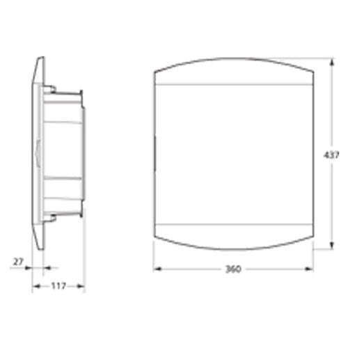Lågesæt for PGE 150- 7 hvid