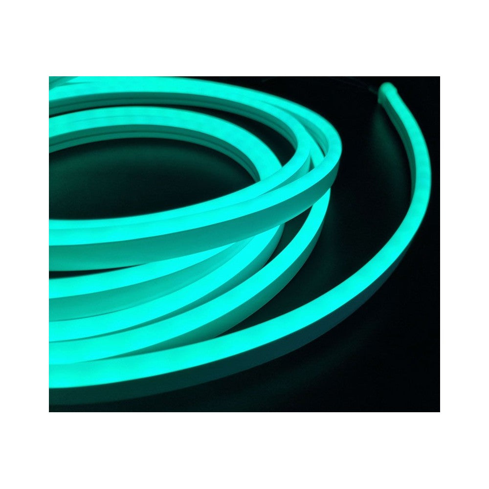 10m RGB+WW Neon fleksibel LED-stripe med 72 LED pr. meter, 24V, kan deles hver 10cm, 16W/m, IP65