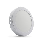 Dæmpbar LED loftslampe (Ø22,5cm, H: 3,9cm, hvid kant) inkl. lyskilde - 18W, 230V, 1700lm, RA80