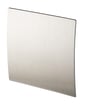 UNITE Frontpanel sølv farvet look i buet design for system+ ventilator ø100