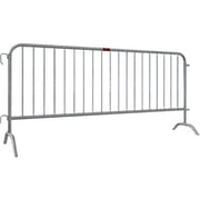 Publikum-/afspærringshegn 2,50 x 1,1 m, galvaniseret, svær