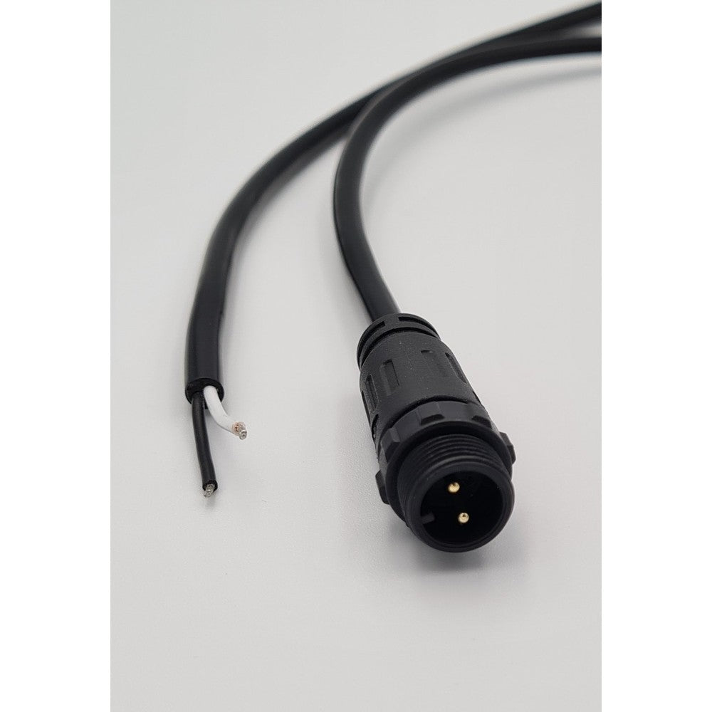 Startkabel til saunalys - 10 meter med 24V og IP68 vandtætning