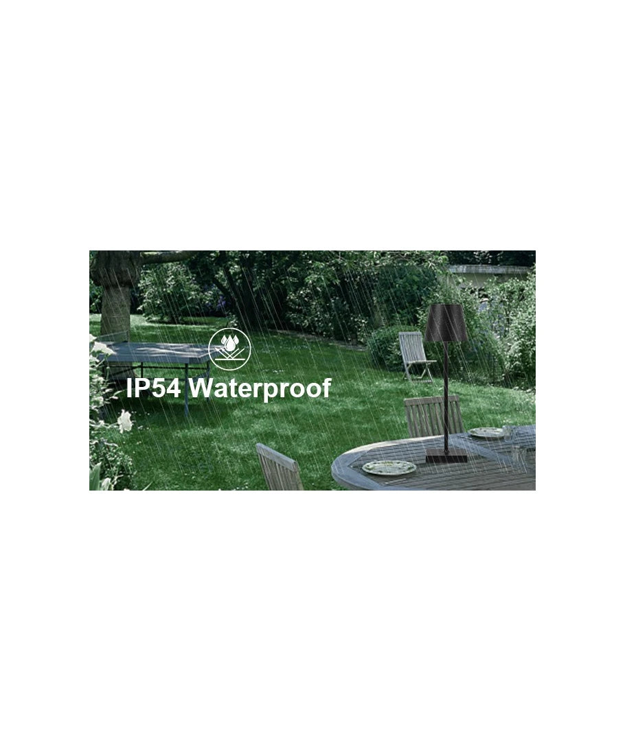 Opladelig LED bordlampet, touch dæmpbar