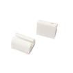 Kabelclips med tape for betonvæg (20 styk)