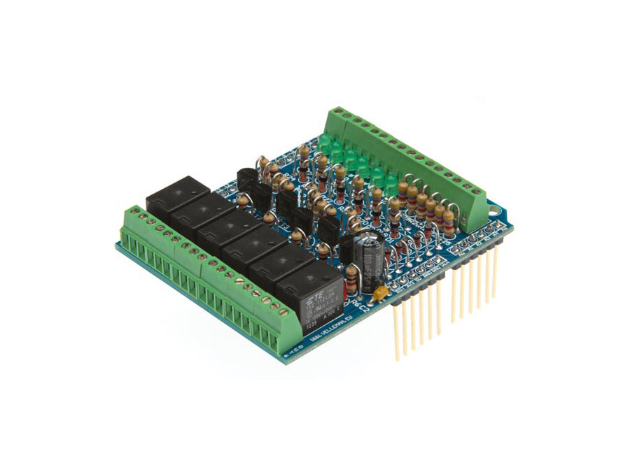 VMA05 I/O shield til Arduino (færdigsamlet)