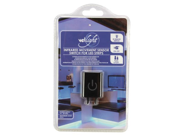 Infrarød bevægelsessensor, switch til LED strips