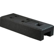 Gummifod til byggepladshegn, 26 kg