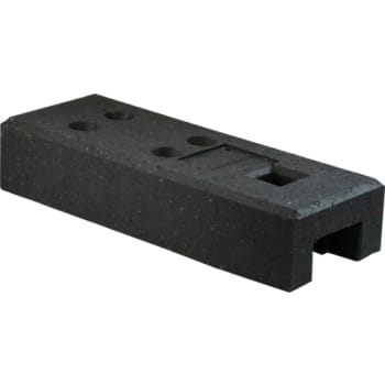 Gummifod til byggepladshegn, 26 kg