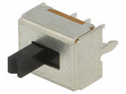 Miniature skydekontakt - 2P ON-ON, printben