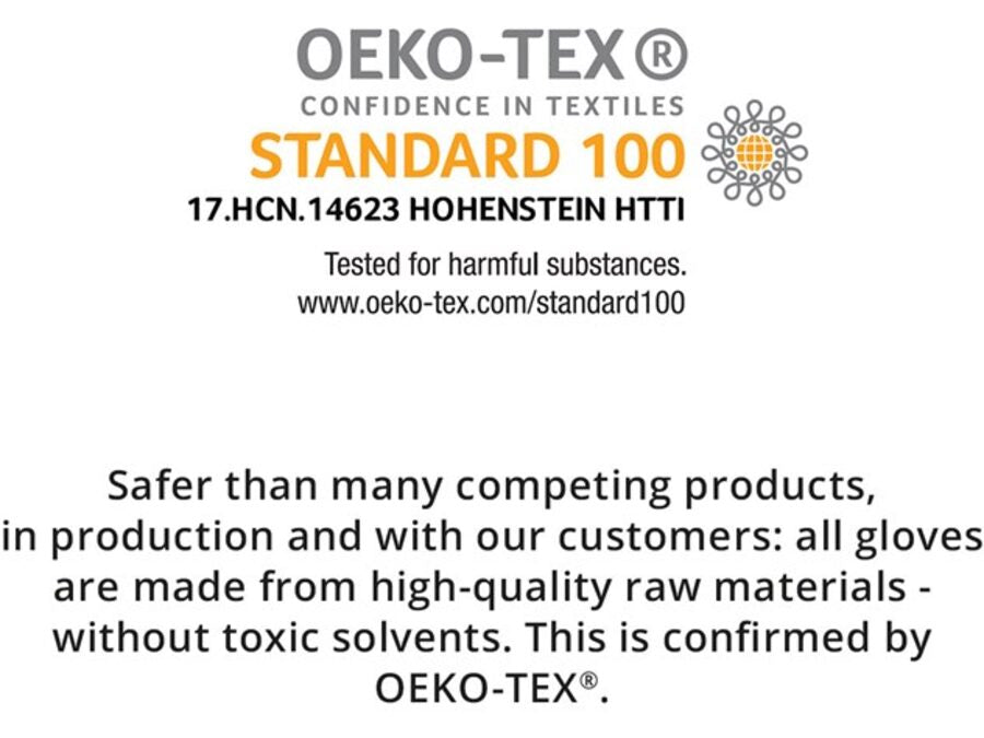 Arbejdshandske m. PU coating - M/8, Grå