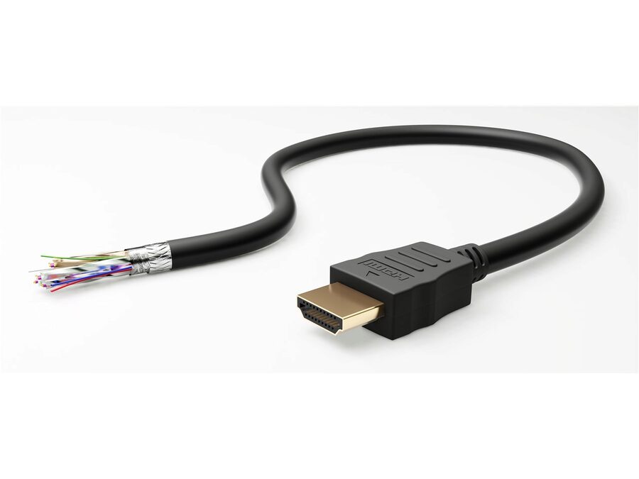 Ultra High Speed HDMI 2.1 kabel - 2xHDMI han 8K Sort (7,5m)