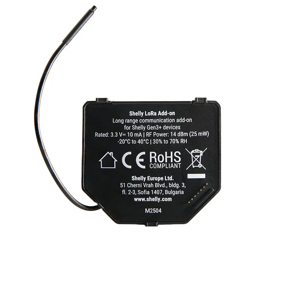 SHELLY LORA ADD-ON - LANGDISTANCE MODUL