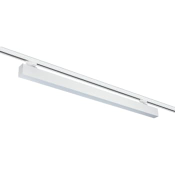 Skinnearmatur 3F On Line 1200 48W 3000K micro prism. skærm, hvid