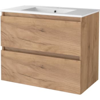 Sanibell Basicline grebsfri møbelsæt 81x46,5cm whiskey eg